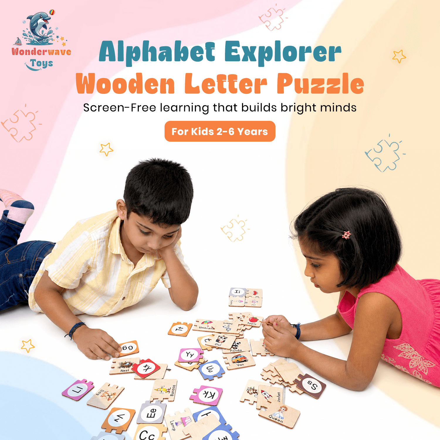 ABC Explorer Wooden Puzzle thumbnail 2