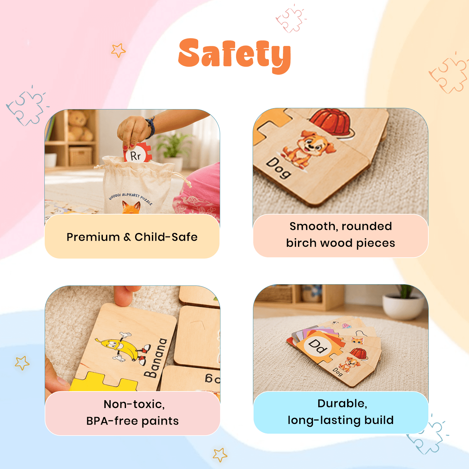 ABC Explorer Wooden Puzzle thumbnail 8