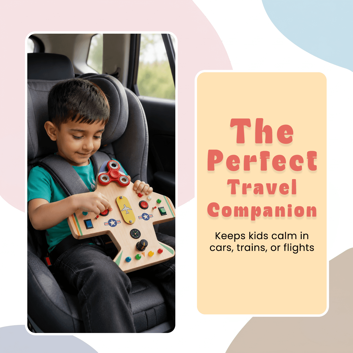 High-Flyer's Montessori Busy Board thumbnail 7