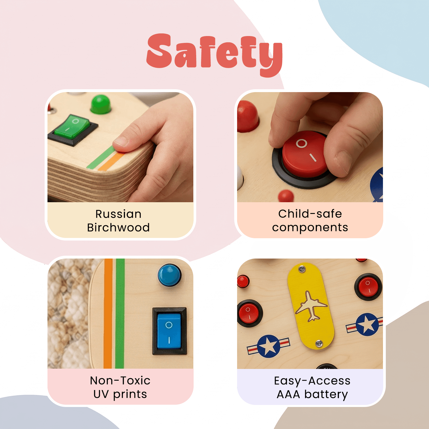 High-Flyer's Montessori Busy Board thumbnail 6