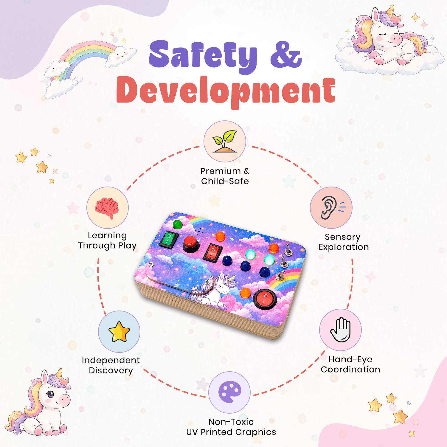 Unicorn Junction Busy Board thumbnail 7