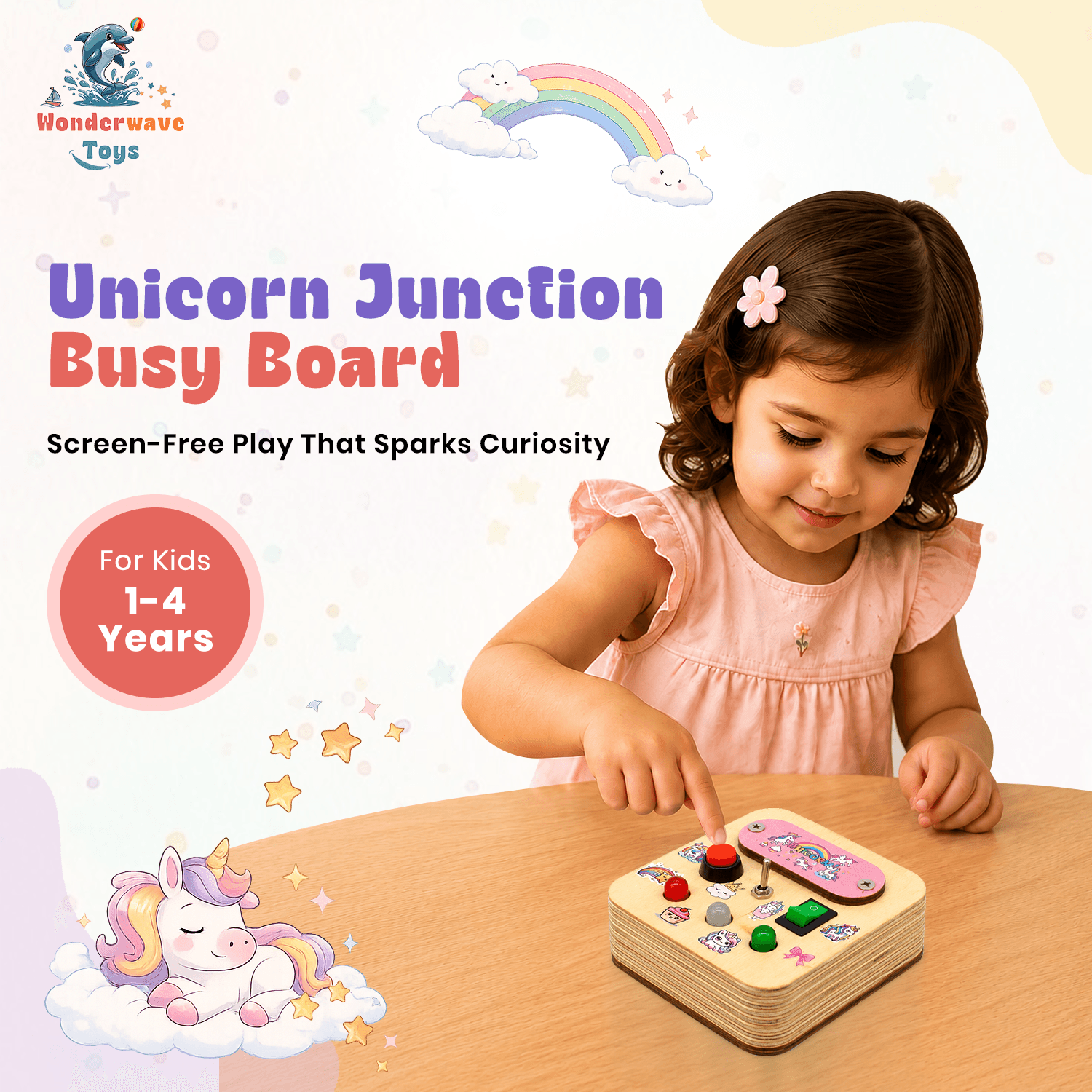 Unicorn Small Busy Board thumbnail 2