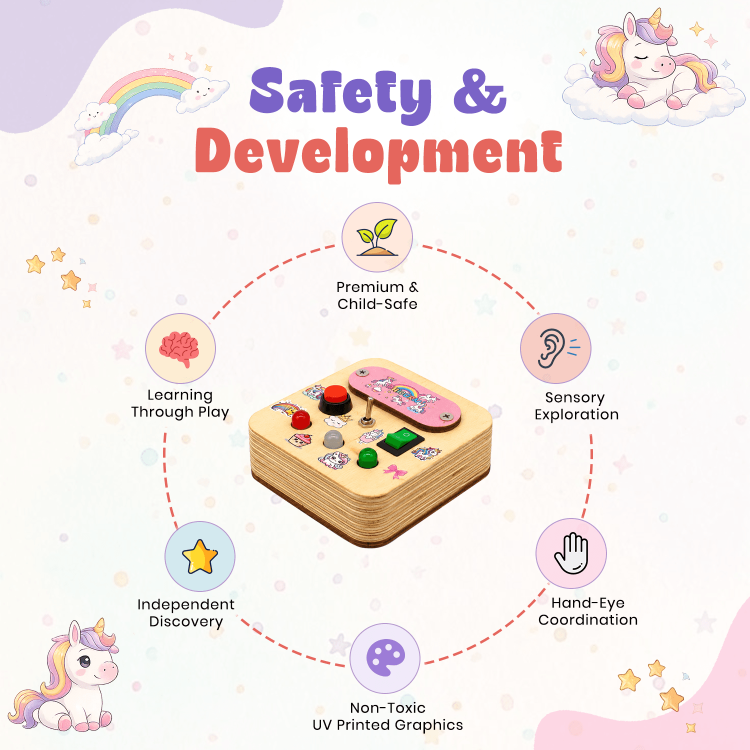 Unicorn Small Busy Board thumbnail 7
