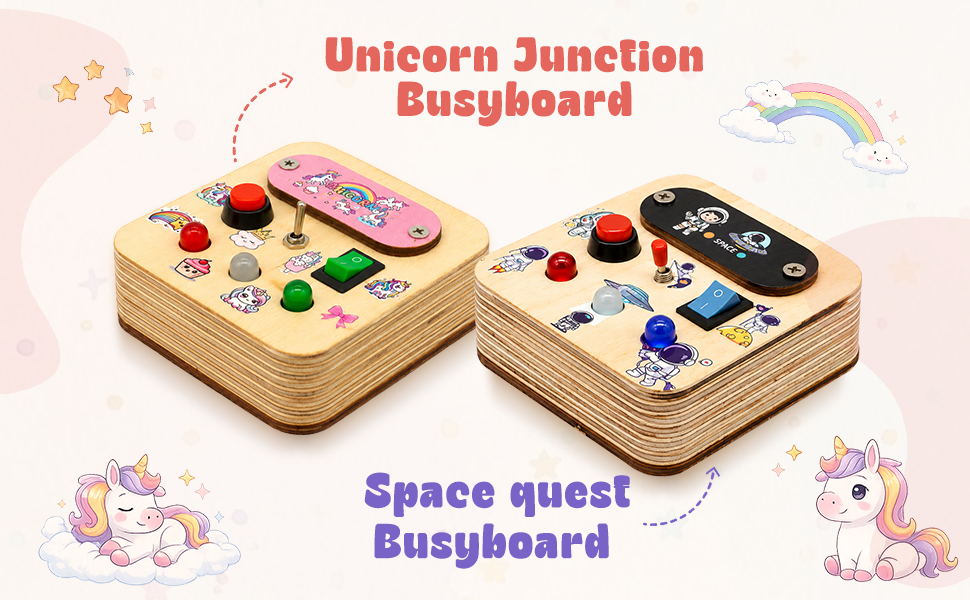 Unicorn Small Busy Board detail 5